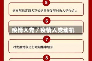 疫情入党／疫情入党动机