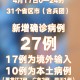 31省新增确诊17例本土3例〃31省新增确诊33例 其中本土17例行动轨迹