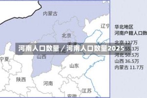 河南人口数量／河南人口数量2025