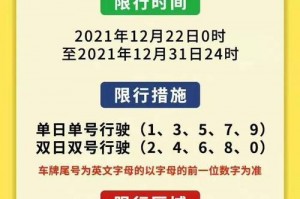 北京限号2021年4月最新限号表〃北京最新限号通知2021年5月
