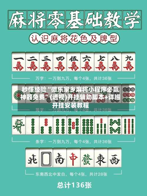 秒懂经验“微乐家乡麻将小程序必赢神器免费”(透视)开挂辅助脚本+详细开挂安装教程-第1张图片