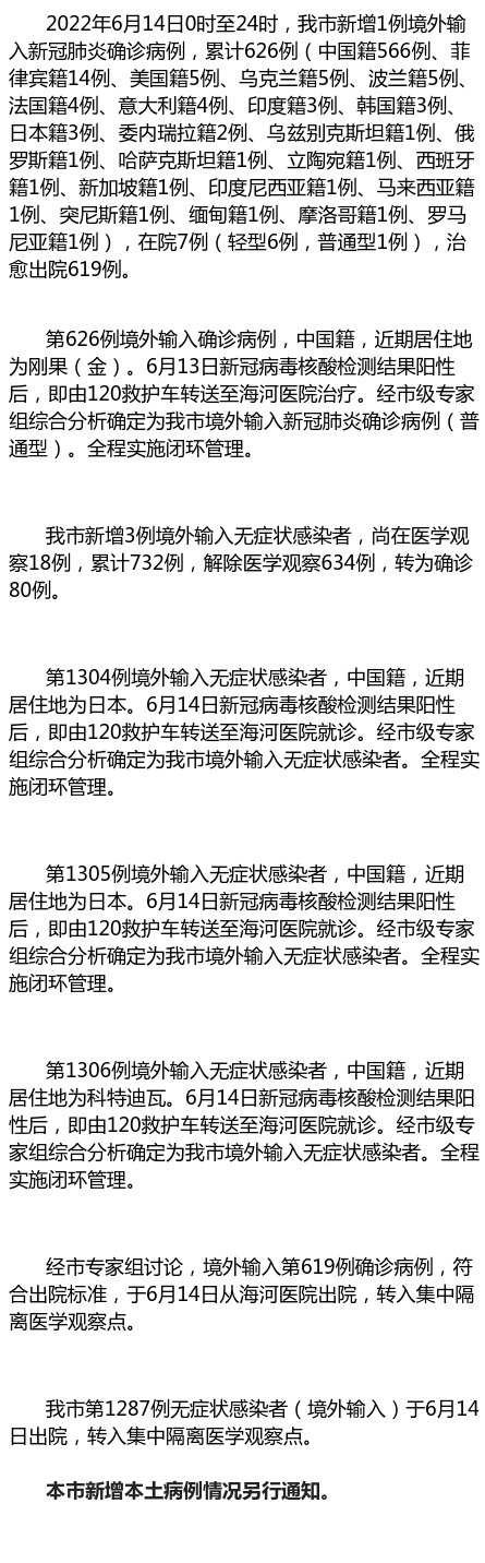 31省区市新增确诊14例均为境外输入.31省新增确诊10例 均为境外输入-第3张图片
