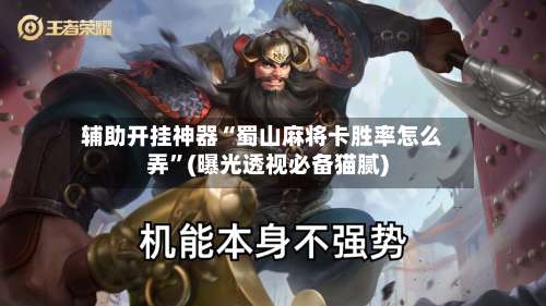 辅助开挂神器“蜀山麻将卡胜率怎么弄	”(曝光透视必备猫腻)-第1张图片