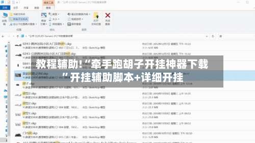 教程辅助!“牵手跑胡子开挂神器下载”开挂辅助脚本+详细开挂-第2张图片