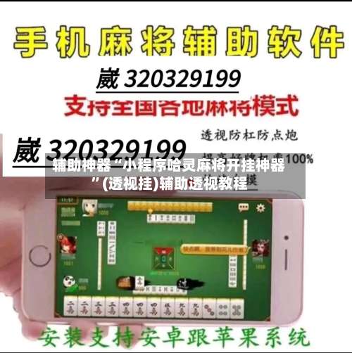 辅助神器“小程序哈灵麻将开挂神器	”(透视挂)辅助透视教程-第2张图片