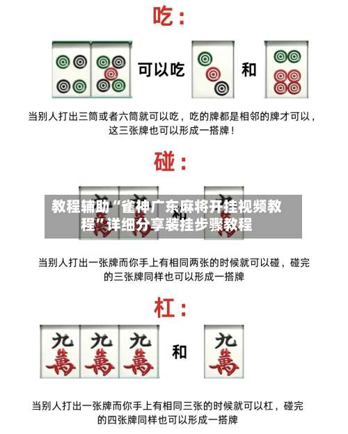 教程辅助“雀神广东麻将开挂视频教程	”详细分享装挂步骤教程-第1张图片