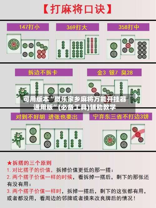 可用版本“微乐家乡麻将万能开挂器通用版”(必备工具)辅助教学-第3张图片