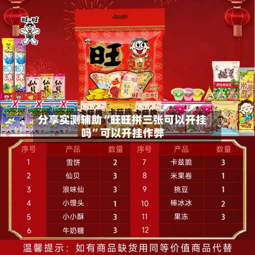 分享实测辅助“旺旺拼三张可以开挂吗”可以开挂作弊-第1张图片