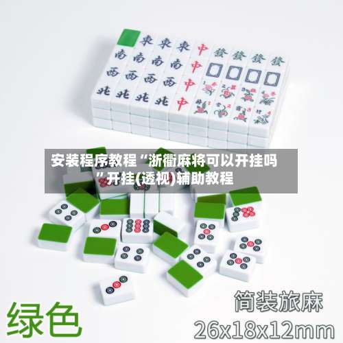 安装程序教程“浙衢麻将可以开挂吗	”开挂(透视)辅助教程-第1张图片