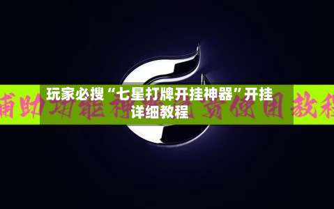 玩家必搜“七星打牌开挂神器	”开挂详细教程-第3张图片