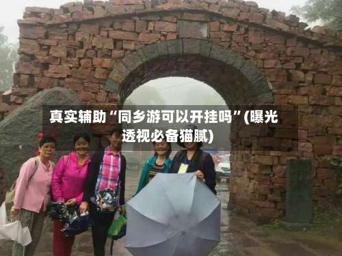 真实辅助“同乡游可以开挂吗”(曝光透视必备猫腻)-第1张图片