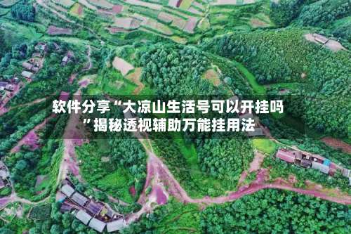 软件分享“大凉山生活号可以开挂吗	”揭秘透视辅助万能挂用法-第2张图片