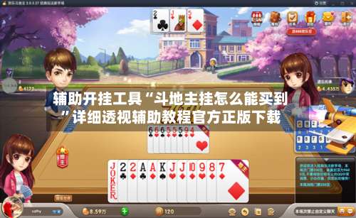 辅助开挂工具“斗地主挂怎么能买到”详细透视辅助教程官方正版下载-第1张图片