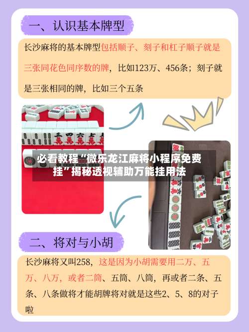 必看教程“微乐龙江麻将小程序免费挂”揭秘透视辅助万能挂用法-第2张图片
