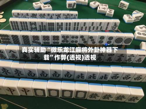 真实辅助“微乐龙江麻将外卦神器下载		”作弊(透视)透视-第3张图片