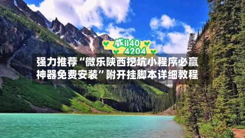 强力推荐“微乐陕西挖坑小程序必赢神器免费安装	”附开挂脚本详细教程-第2张图片