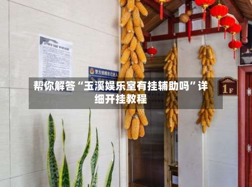 帮你解答“玉溪娱乐室有挂辅助吗”详细开挂教程-第1张图片