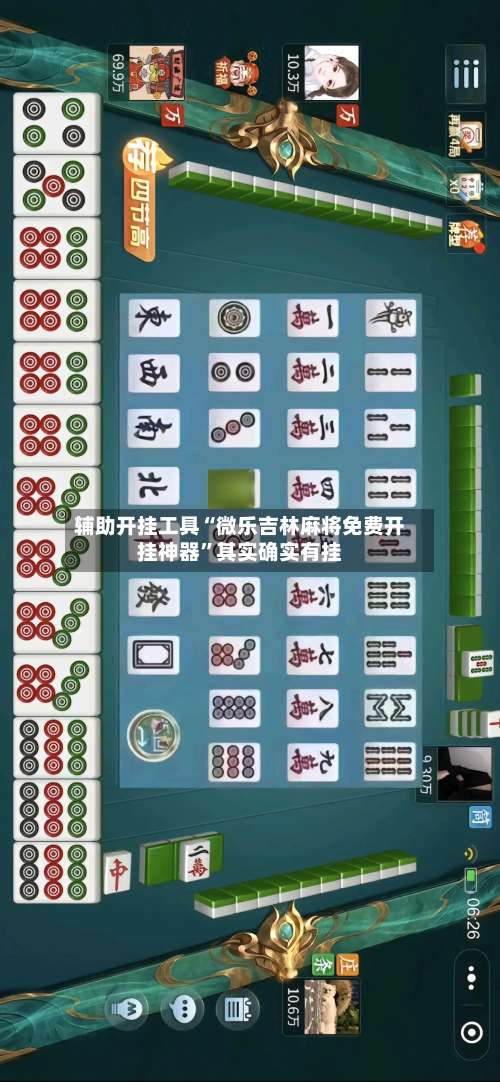 辅助开挂工具“微乐吉林麻将免费开挂神器	”其实确实有挂-第3张图片