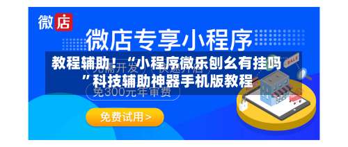 教程辅助！“小程序微乐刨幺有挂吗”科技辅助神器手机版教程-第3张图片