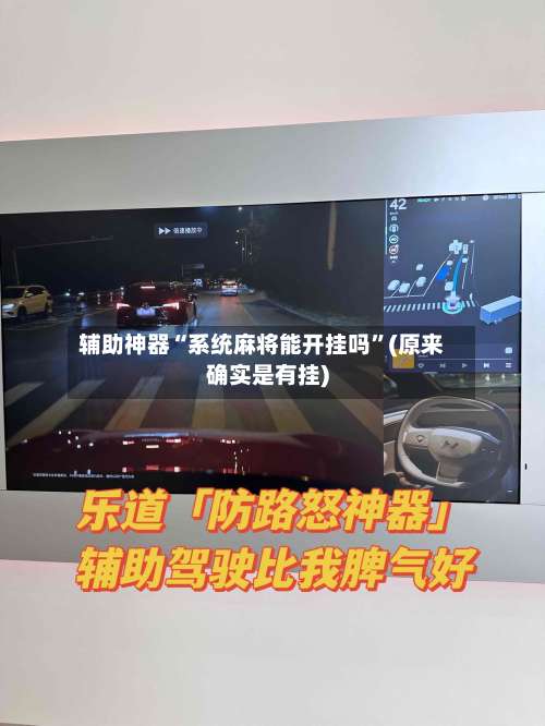 辅助神器“系统麻将能开挂吗”(原来确实是有挂)-第3张图片
