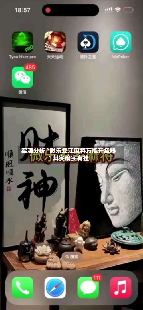 实测分析“微乐龙江麻将万能开挂器”其实确实有挂-第2张图片