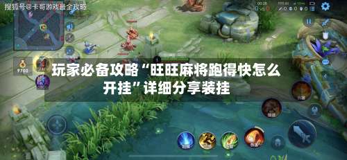 玩家必备攻略“旺旺麻将跑得快怎么开挂	”详细分享装挂-第1张图片
