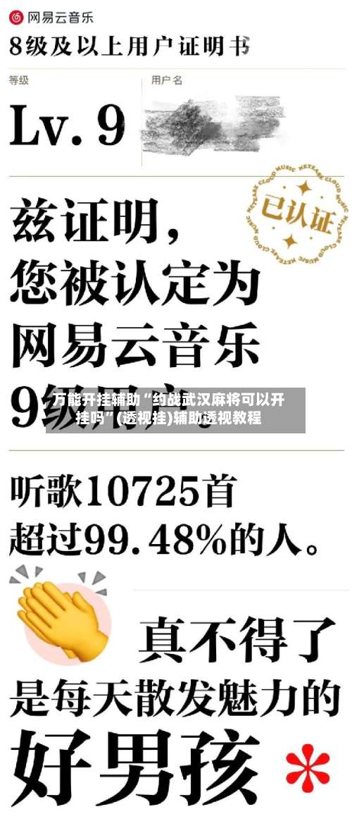 万能开挂辅助“约战武汉麻将可以开挂吗	”(透视挂)辅助透视教程-第1张图片