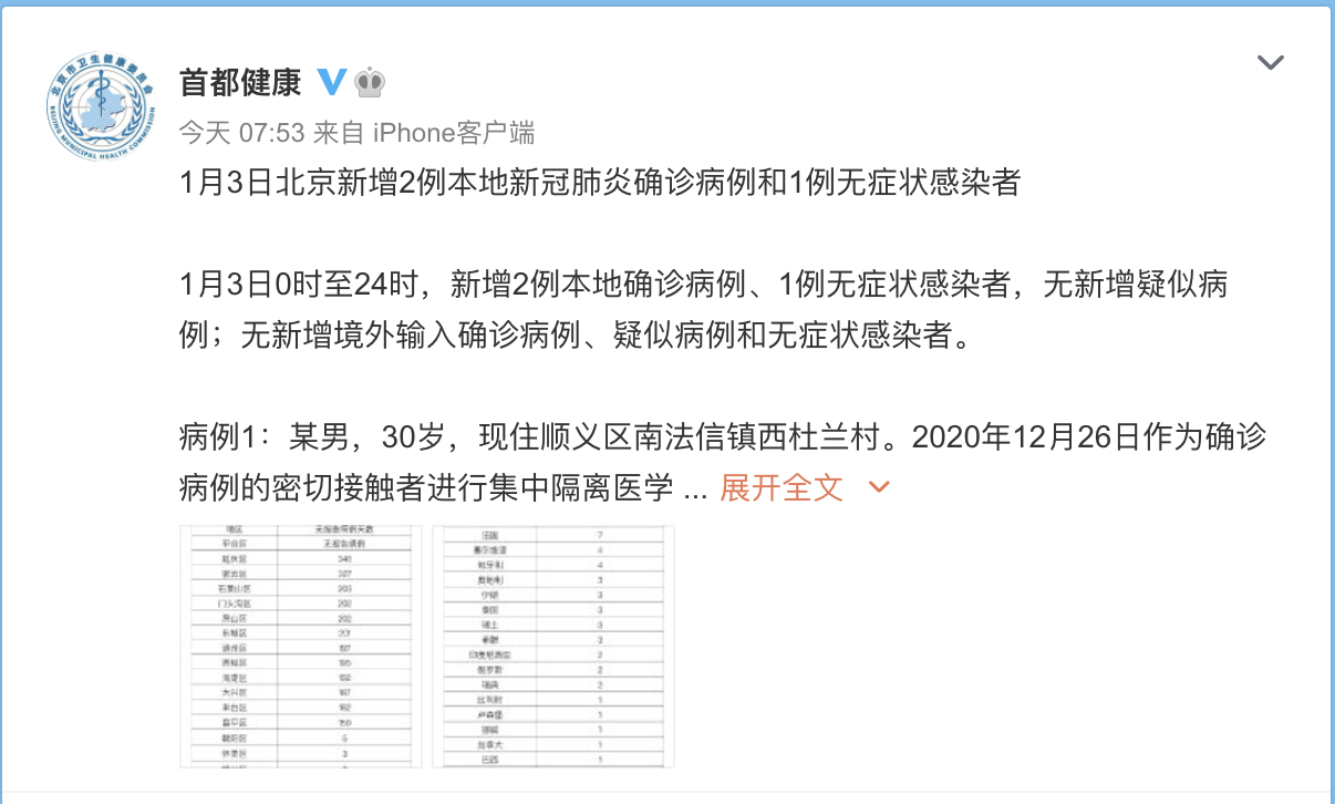 北京新增3名感染者.北京新增3例病例-第1张图片