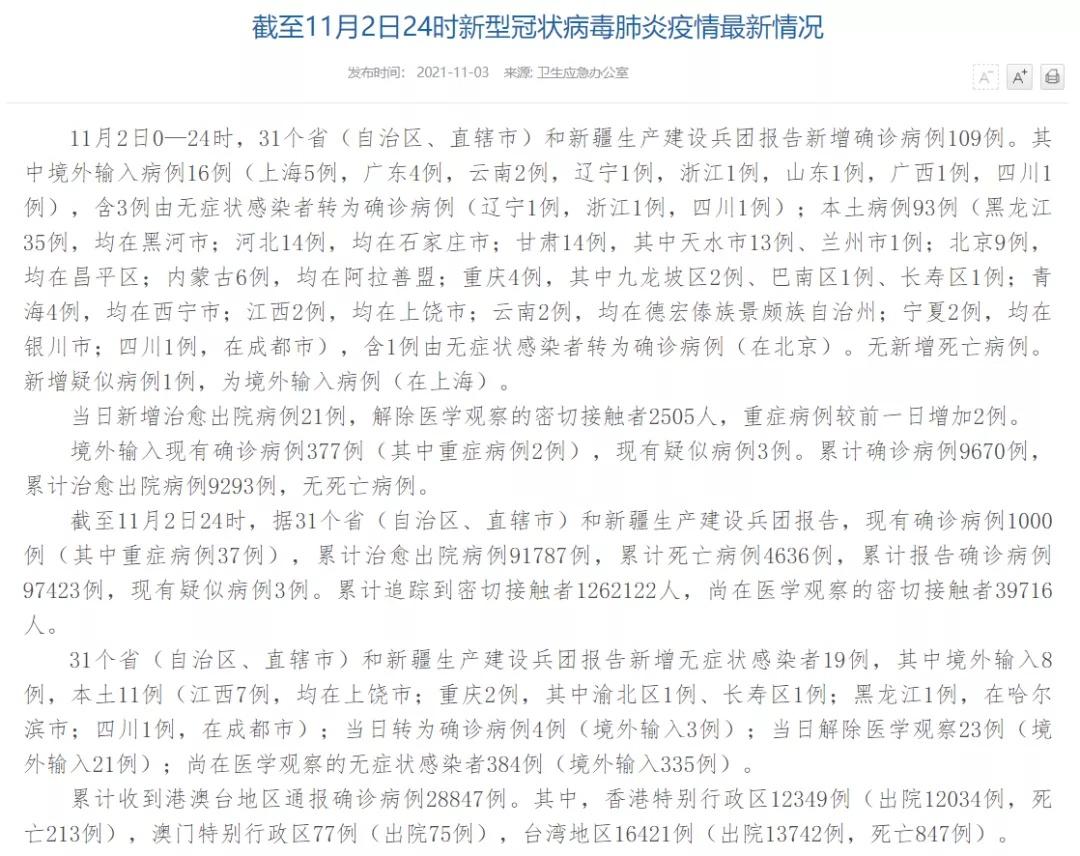 “31省份新增90例本土确诊” 31省新增确诊109例 本土96例？-第1张图片