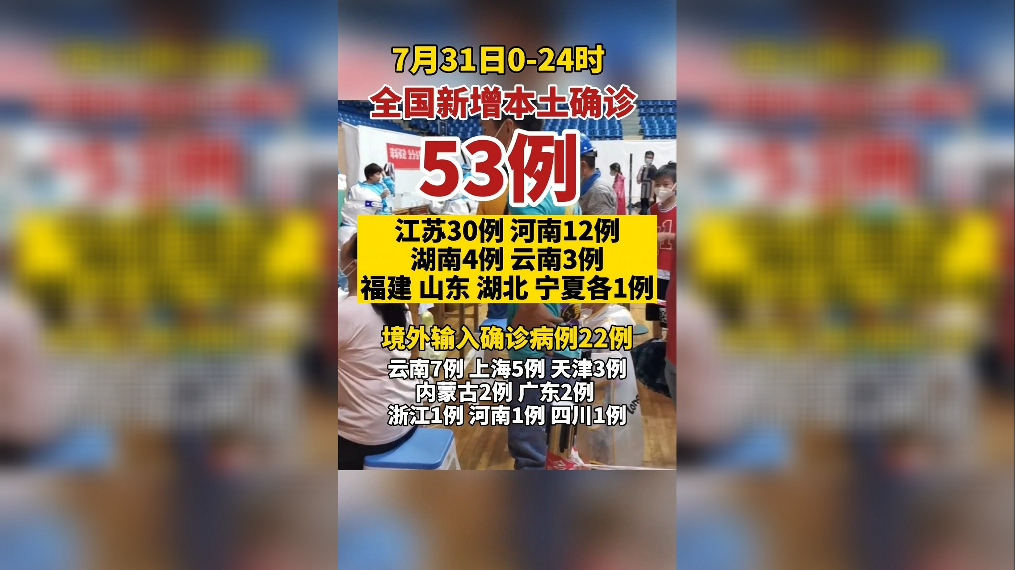 31省份新增本土病例97例:河南60例〃河南省份新增本土确诊53例-第1张图片
