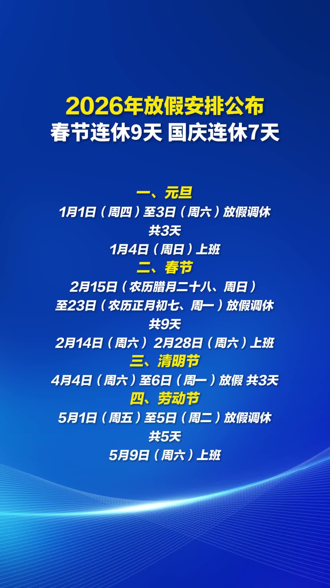 【五一放假安排2022年假期/五一放假时间表2021】-第1张图片